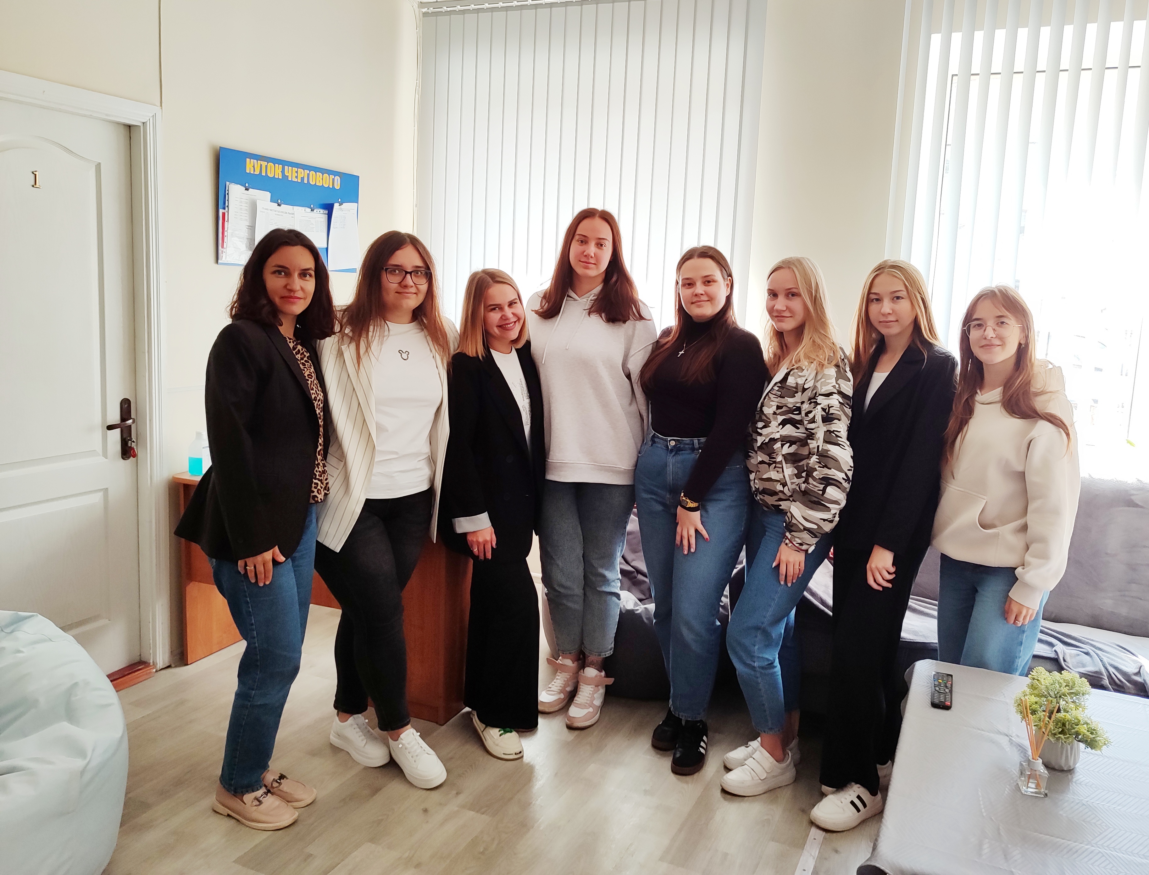 З директором центру Родина Оленою Нагірною